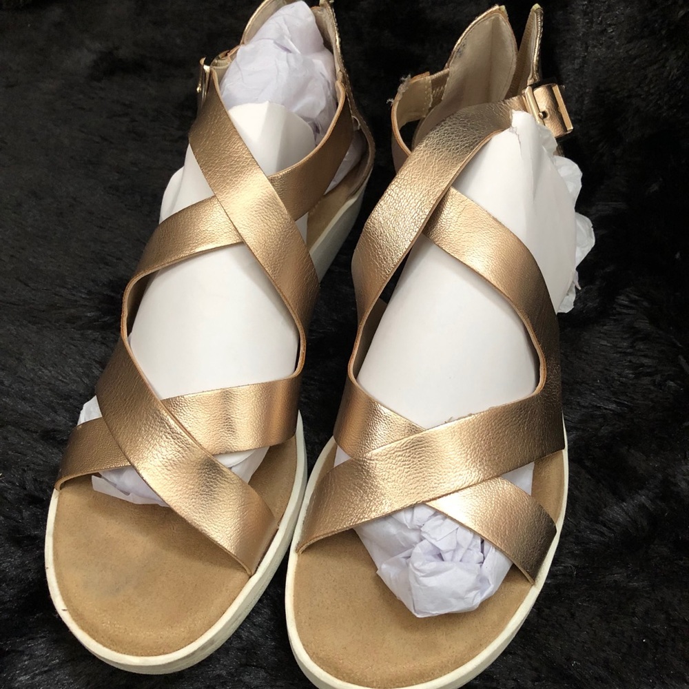 Gold Sandals